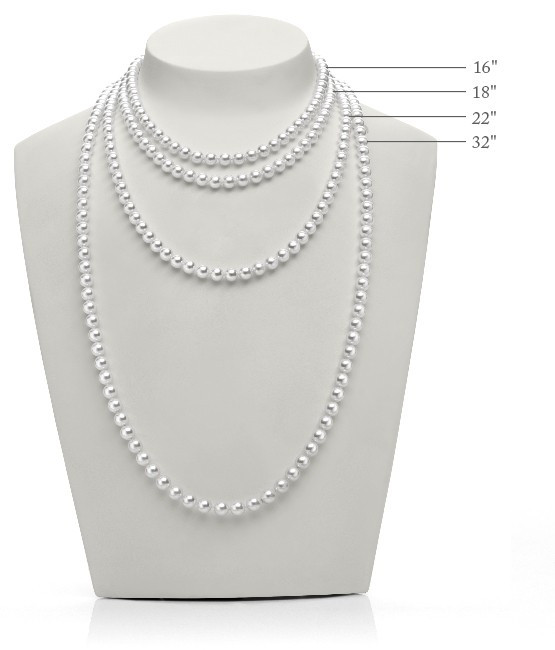 Temperament deep sea shell pearl necklace