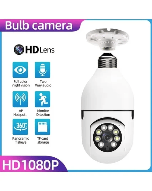 🔥Wireless Wifi Light Bulb Camera Security Camera - BUY 2 GET FREE SHIPPING TODAY!