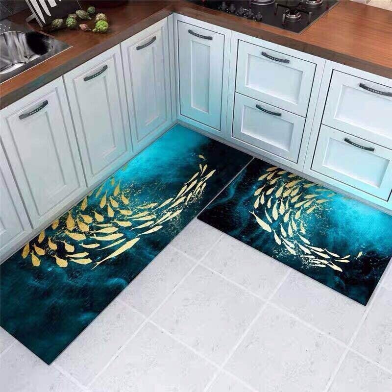 Kitchen Printed Non-Slip Carpet