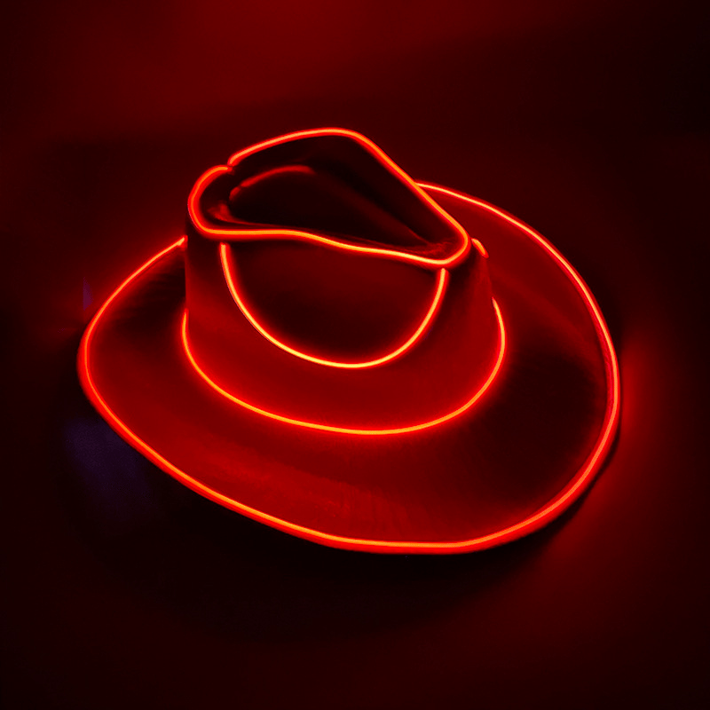 Cowboy Wireless LED Party Hat