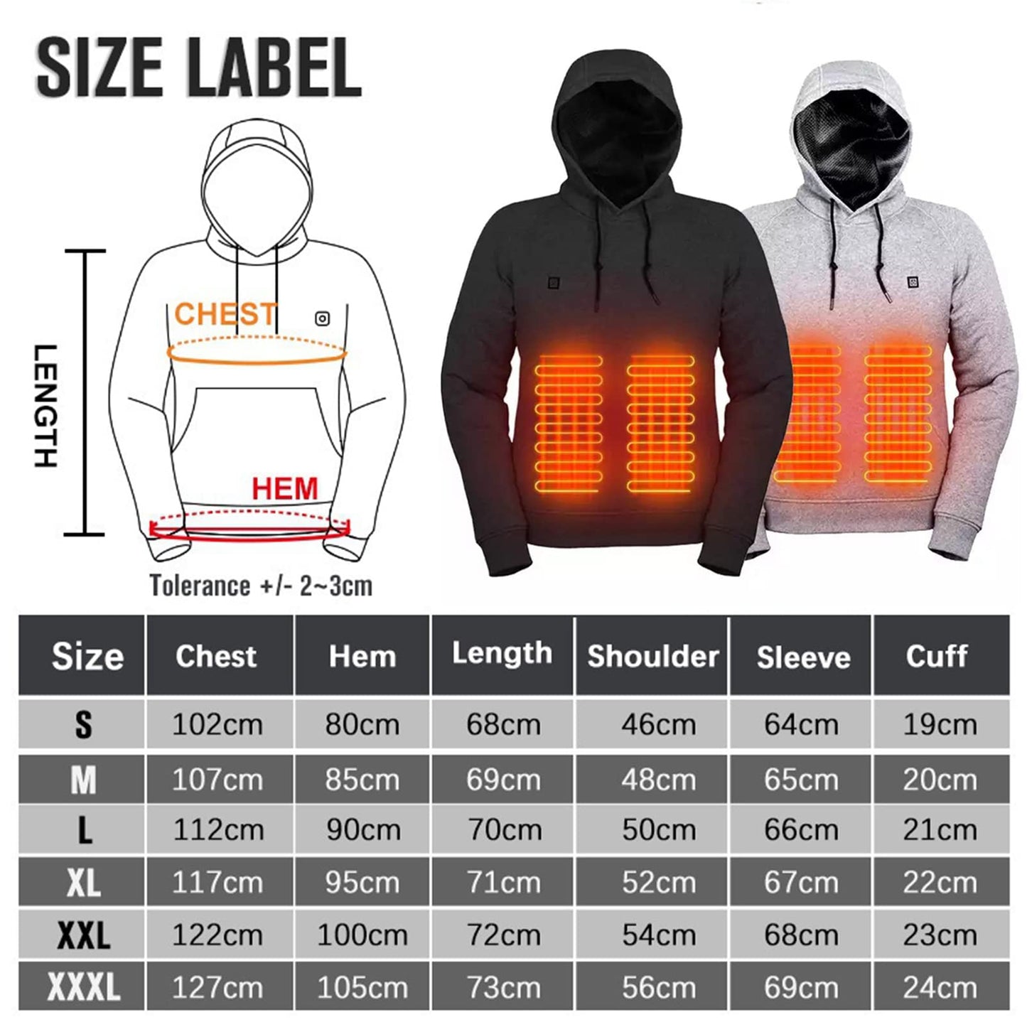 Heated Hoodie