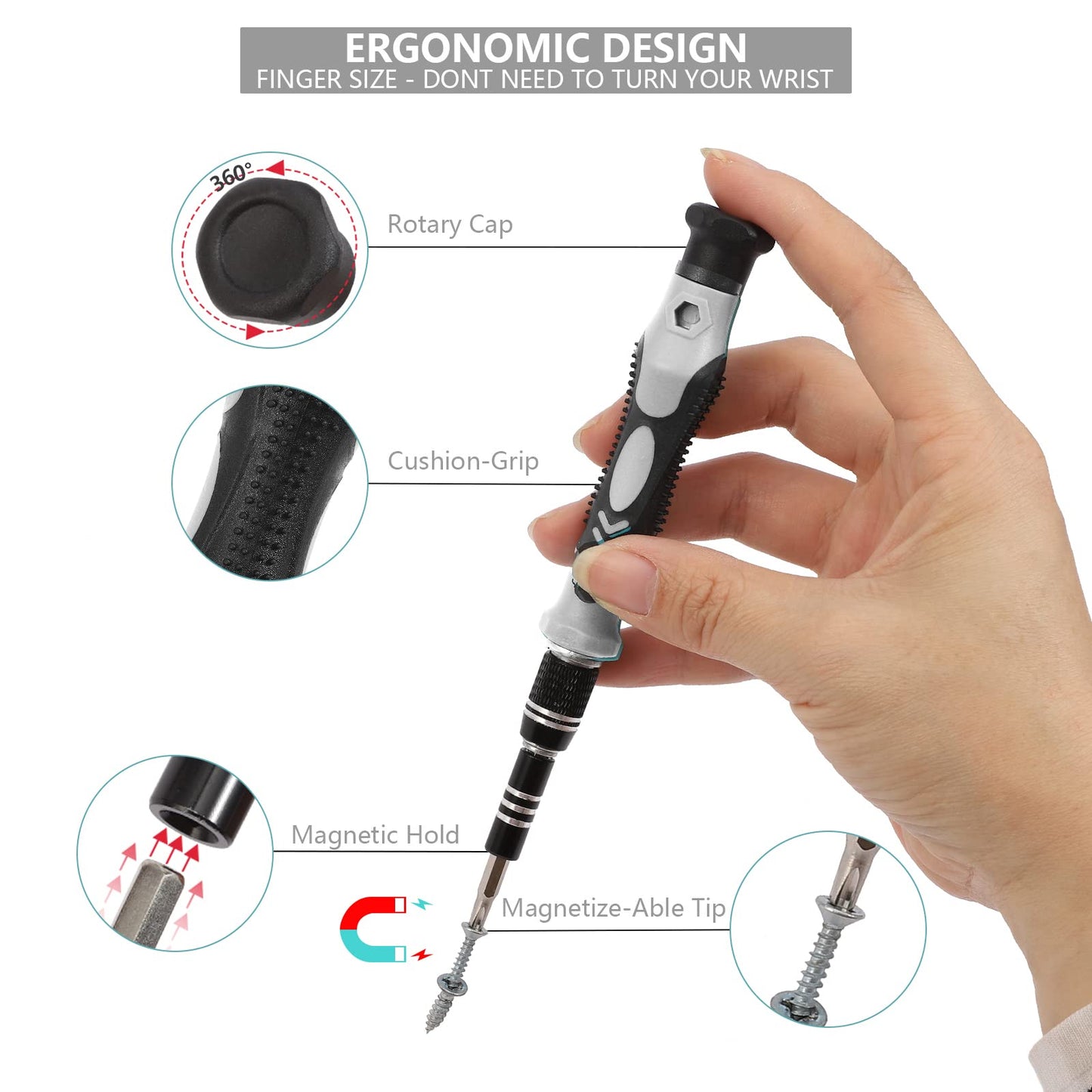 115 in 1 Magnetic Screwdriver Set