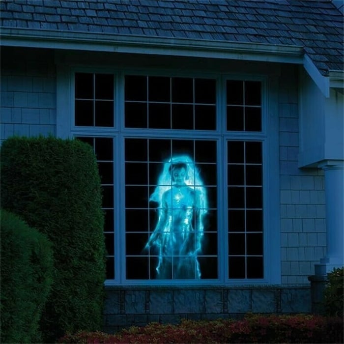 🔥Hot Sale 60% OFF💀 2024 New Upgrade Halloween/Christmas Holographic Projection