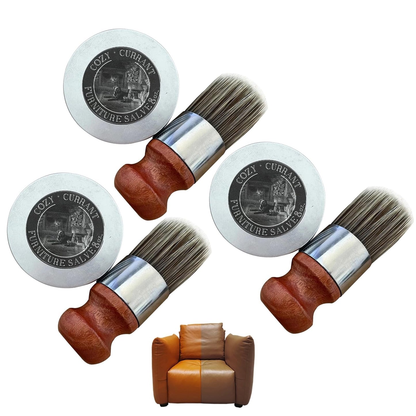 🎁50% OFF 🔥 Leather & Furniture Repair Salve + Applicator Brush