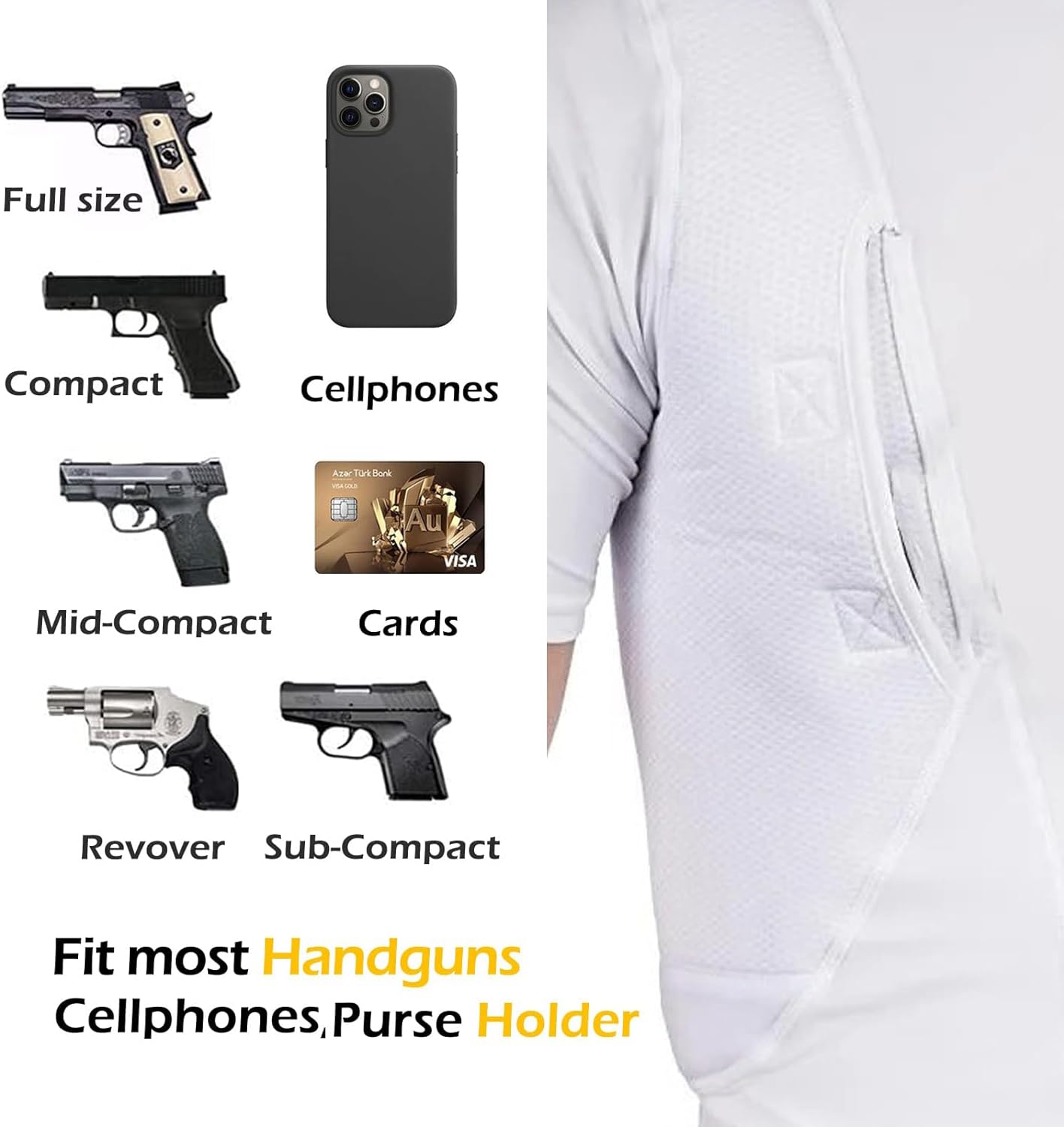 MEN'S CONCEALED HOLSTER T-SHIRT🎉🎉(🔥 BUY 2 GET FREE SHIPPING 🎁)