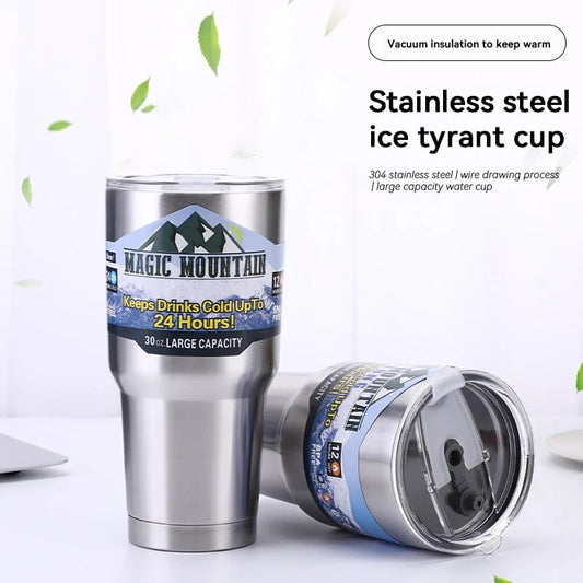 Large Capacity 304 Stainless Steel Thermos Cup