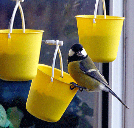 High Quality Super Hardness Ferris Wheel Bird Feeder🐦Birds can play in your garden all day