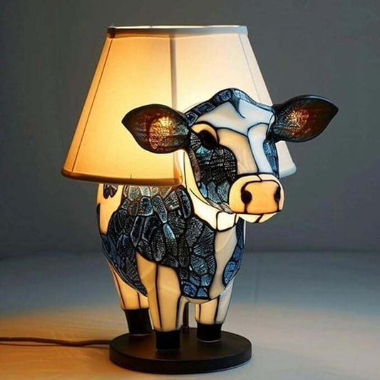 Last day 50% OFF - ANIMAL COW TABLE LAMP