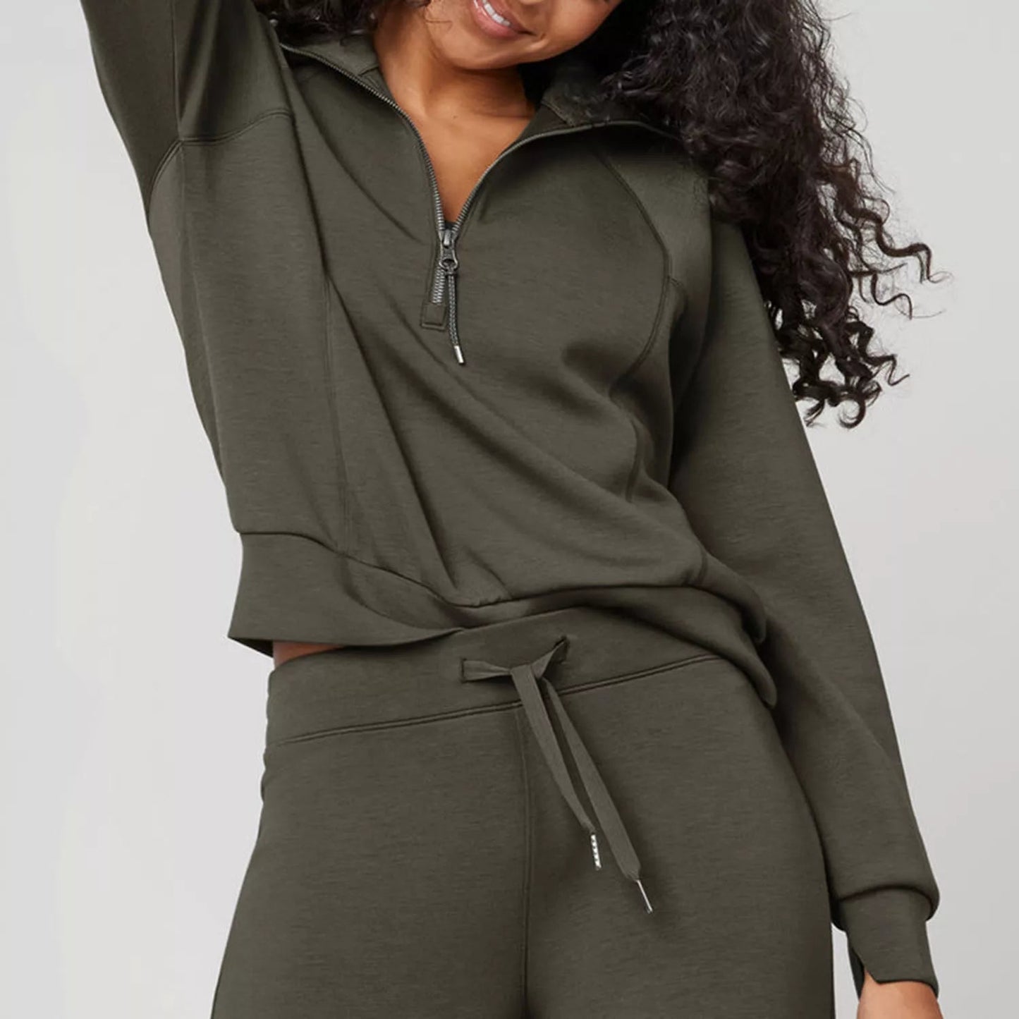 Long Sleeve Wide Leg Jumpsuit