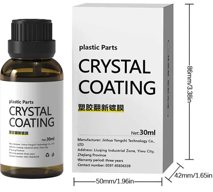 Plastic Parts Crystal Coating