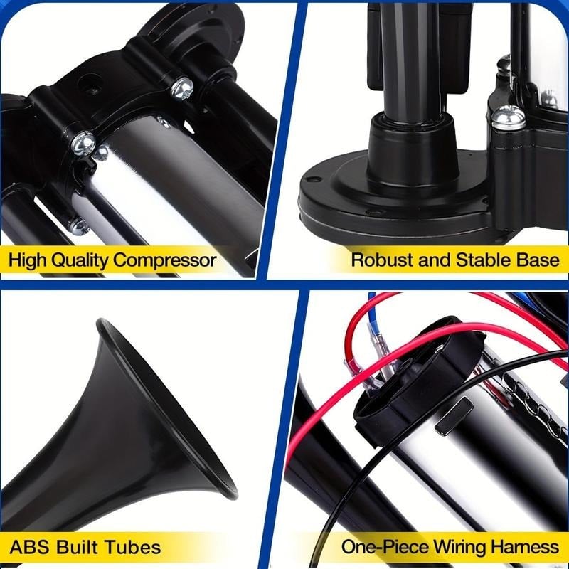 Horn Kit with Air Compressor