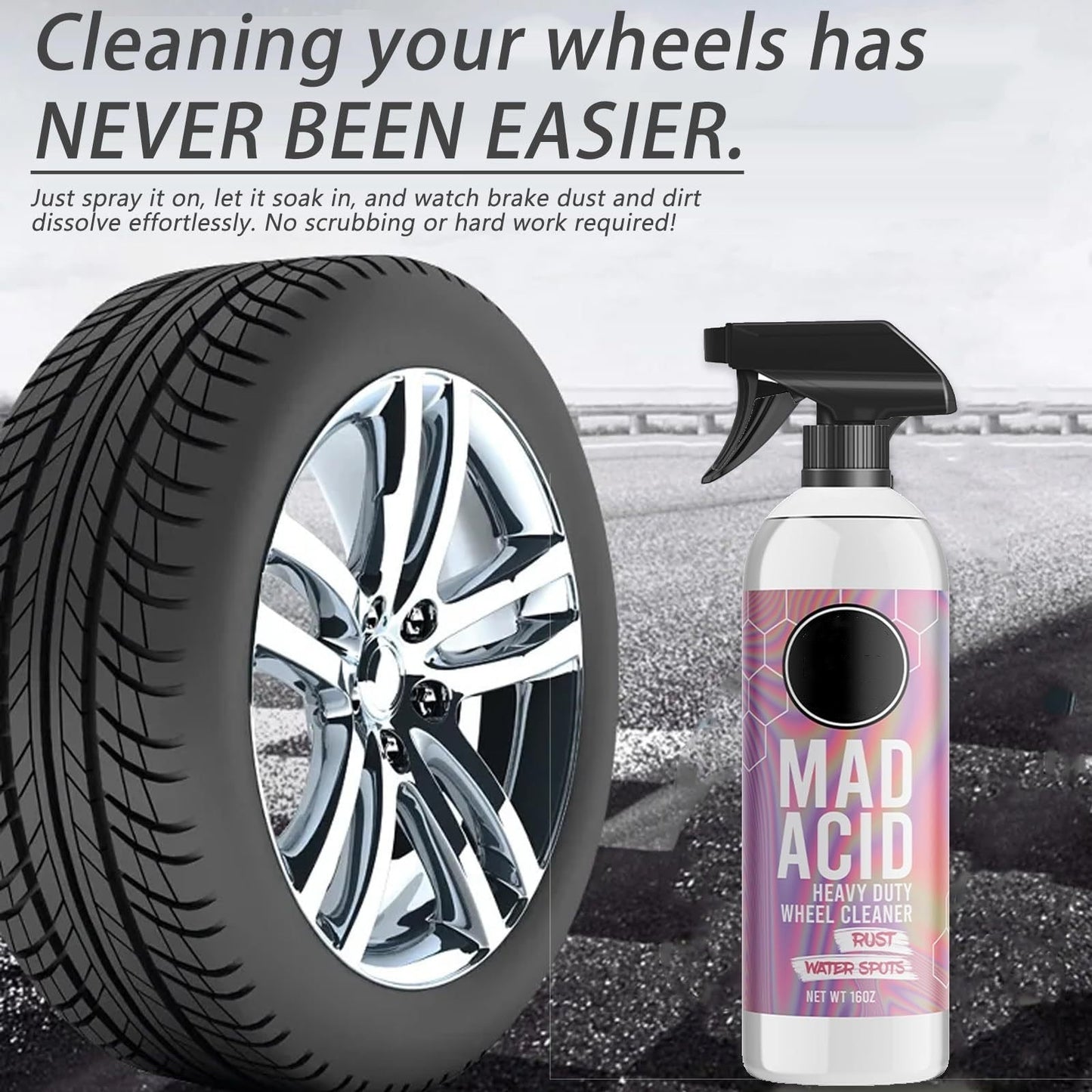 🔥Heavy Duty Wheel Rust And Water Spot Cleaner