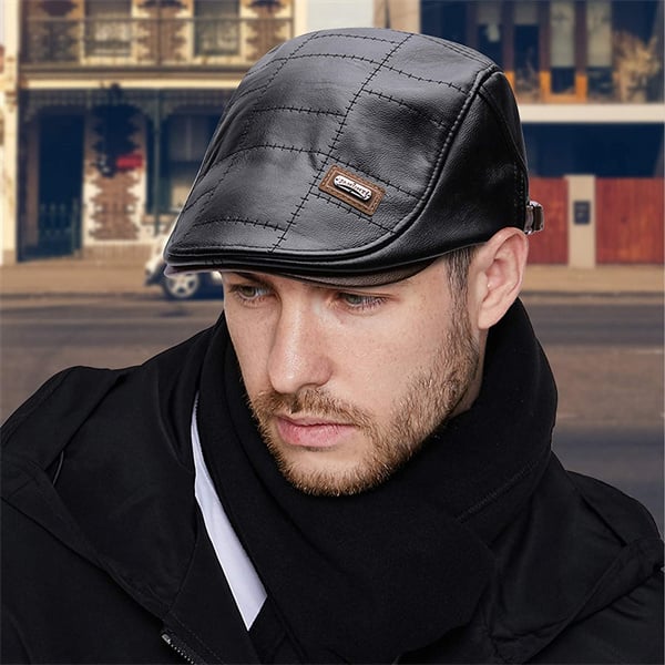 🎁2024 High Quality Trendy Leather Beret