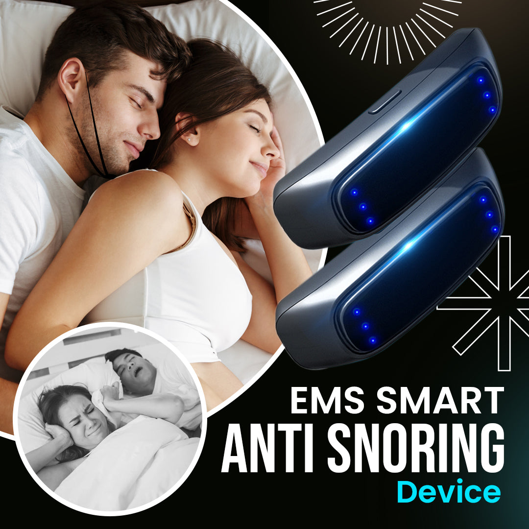 Intelligent anti-snoring apnea device with obvious effect