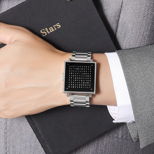 👨‍💼45% off-Square Letter Men's Luxury Electronic Watch⌚