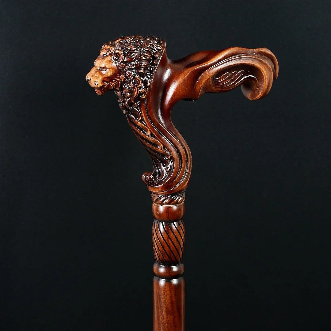 Designer Art Wooden Cane badass Walking Stick Horse with Saddle, Fancy decorative canes for ladies and men