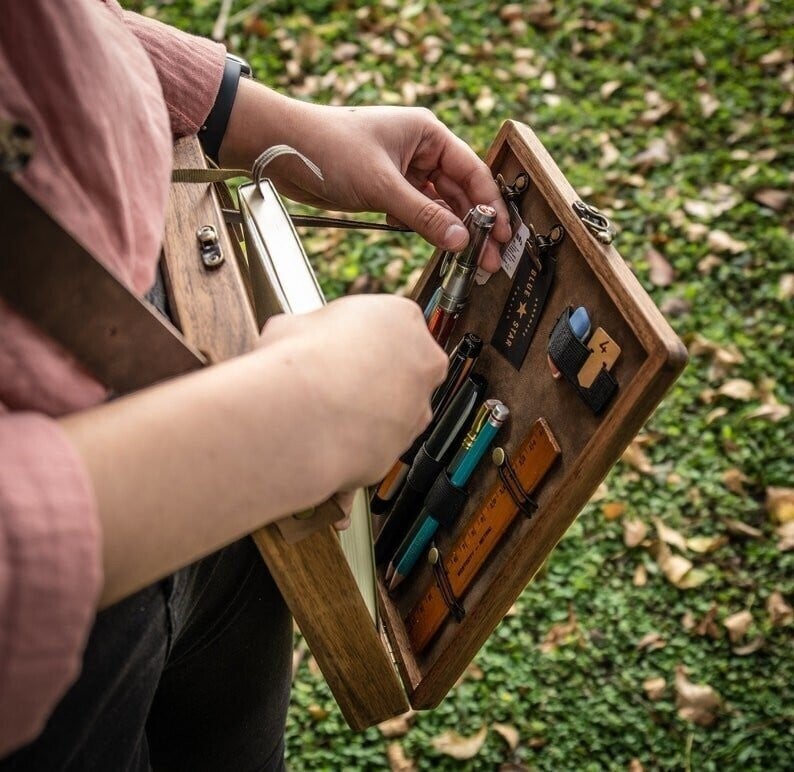 🎁SPRING SALE 45% OFF - Writers Messenger Wood Box A5