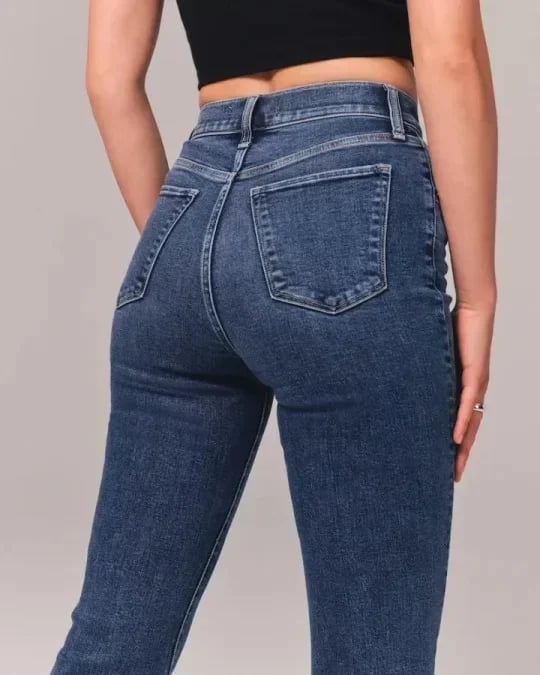 ⭐Women's 2024⭐ Ultra High Rise Stretch Flare Jean