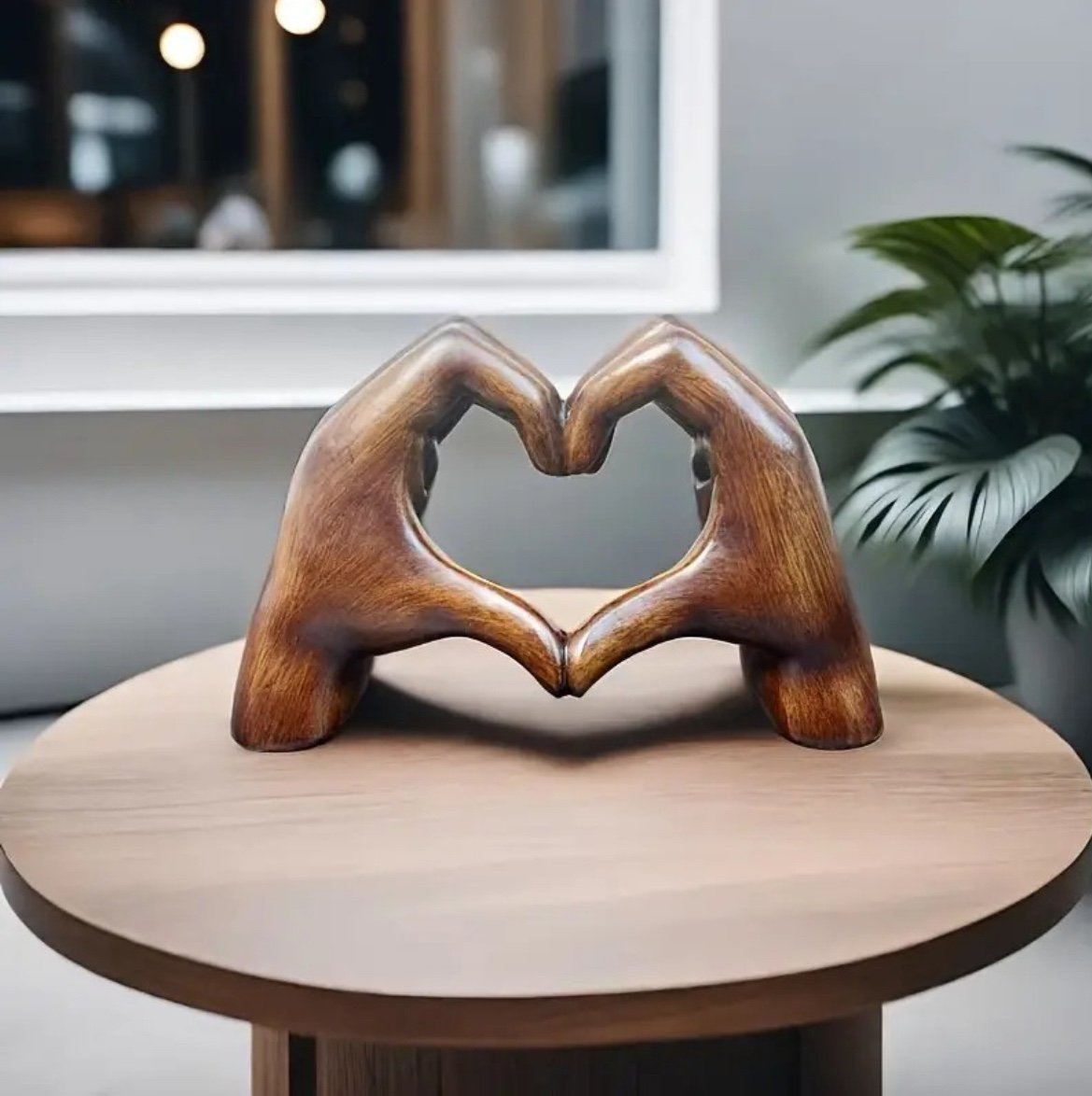 ❤️My gift of love to you - wooden sculpture