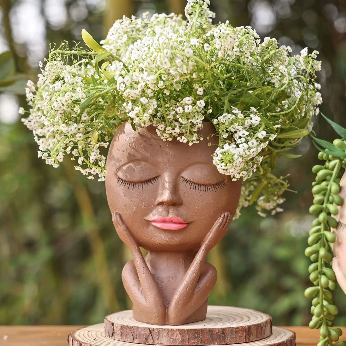 🔥Last Day Promotion -49% OFF🔥Cute Lady Face Plant Pot