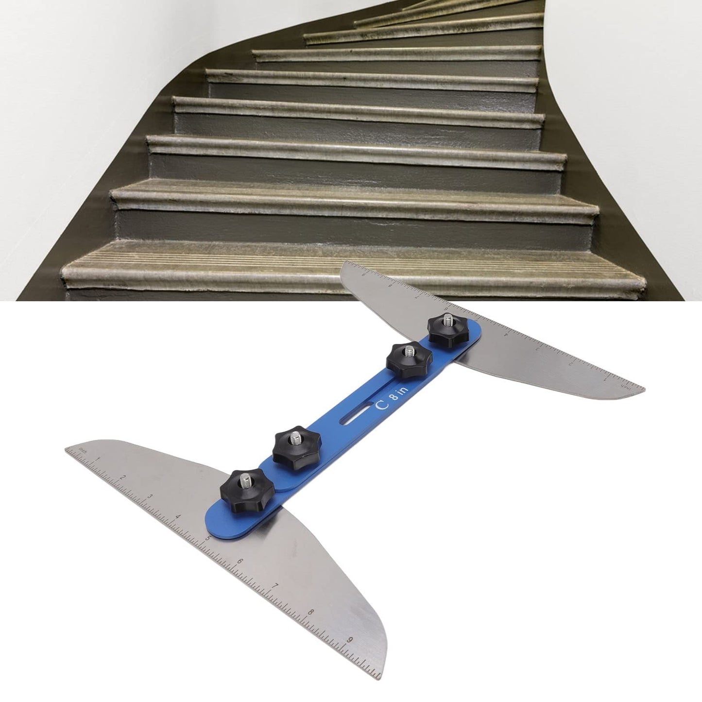 🔥Hot Sale 48% OFF🔥Corrosion Resistant Stair Template Tool