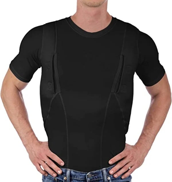 MEN'S CONCEALED HOLSTER T-SHIRT🎉🎉(🔥 BUY 2 GET FREE SHIPPING 🎁)