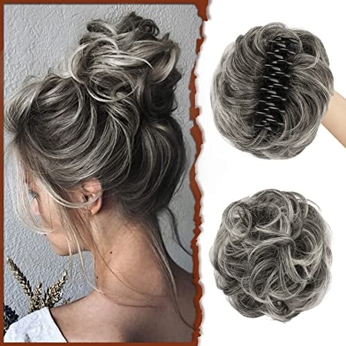 Claw Clip Messy Bun Hair Piece