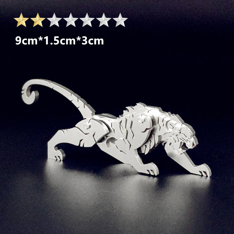 3D Stainless Steel Mythical Creature Puzzle Kit