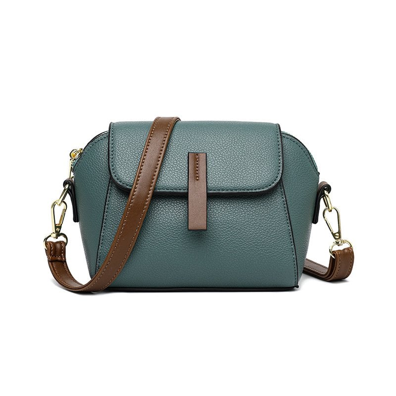 Light luxury soft leather trendy and versatile crossbody bag