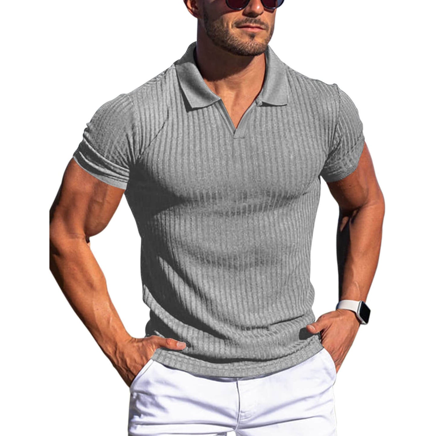 Slim Fit Polo Shirt-Buy 2 free shipping