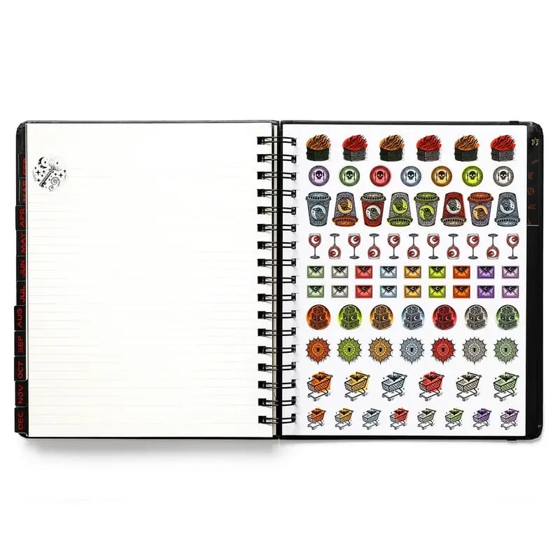 💥📚🧙‍♀️Waiting for the Night 2026 Weekly Planner🧹HARDCOVER BOOK