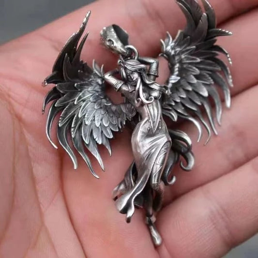 Guardian Angel Pendant Necklace