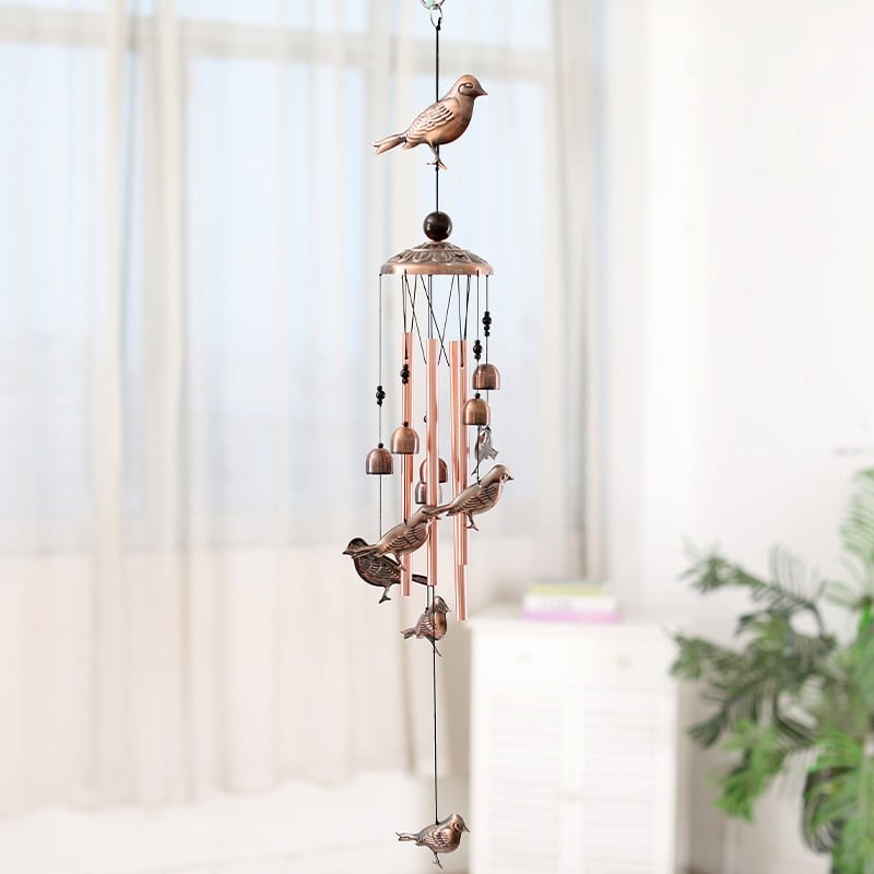 (🔥 Promotion--40%OFF)Pure hand-made Copper Horse wind chimes