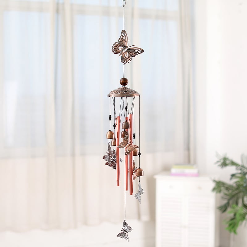 (🔥 Promotion--40%OFF)Pure hand-made Copper Horse wind chimes