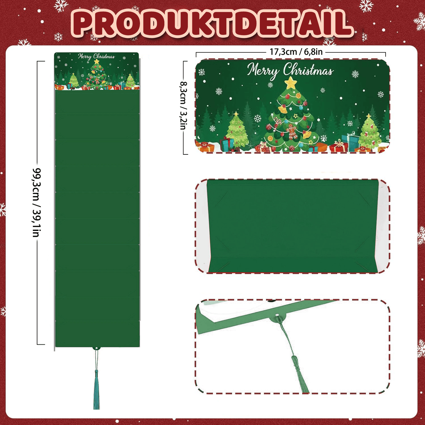 🎉Celebrate and love💗🎄Christmas gift envelope set