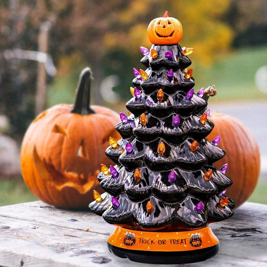 🎄Last Day Special Sale - 49% OFF🎃 Halloween Ceramic Christmas Tree ✨