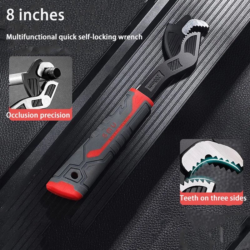 (🎁2025 New Year Hot Sale🎁)Industrial Grade Multifunctional Self-locking Pipe Wrench Tool