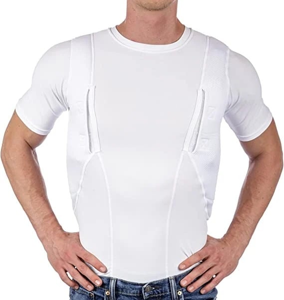 MEN'S CONCEALED HOLSTER T-SHIRT🎉🎉(🔥 BUY 2 GET FREE SHIPPING 🎁)