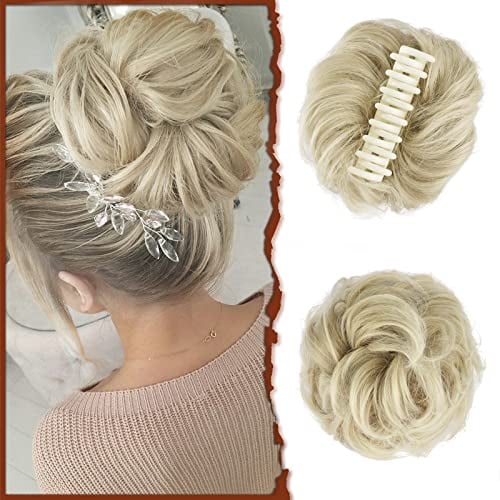 Claw Clip Messy Bun Hair Piece