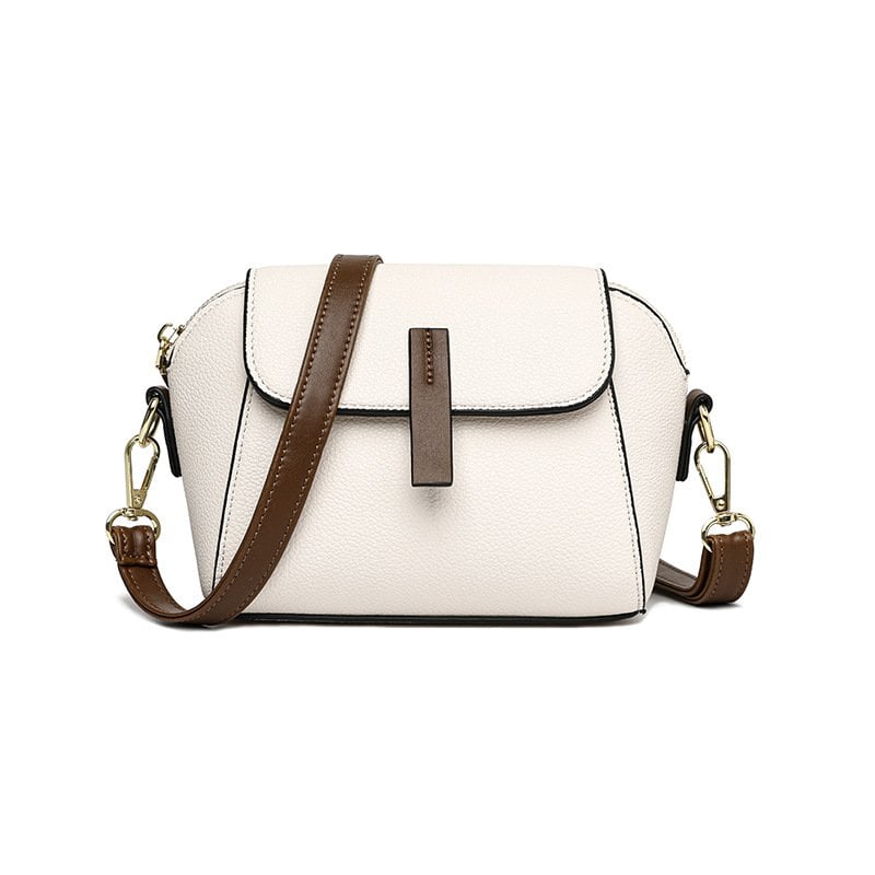 Light luxury soft leather trendy and versatile crossbody bag