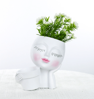 🔥Last Day Promotion -49% OFF🔥Cute Lady Face Plant Pot