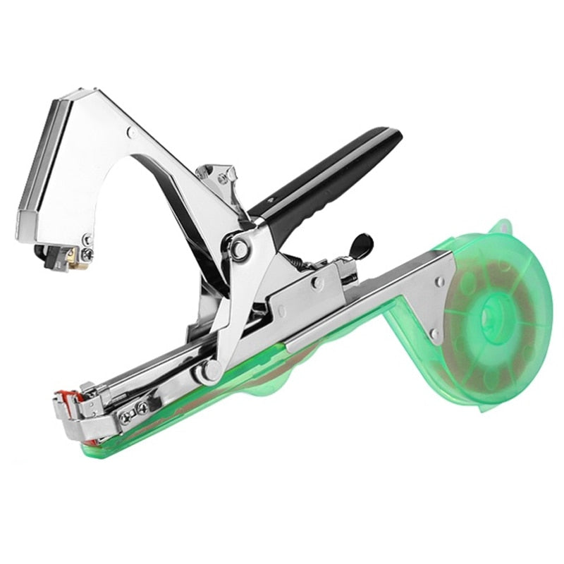 Garden plant tying machine
