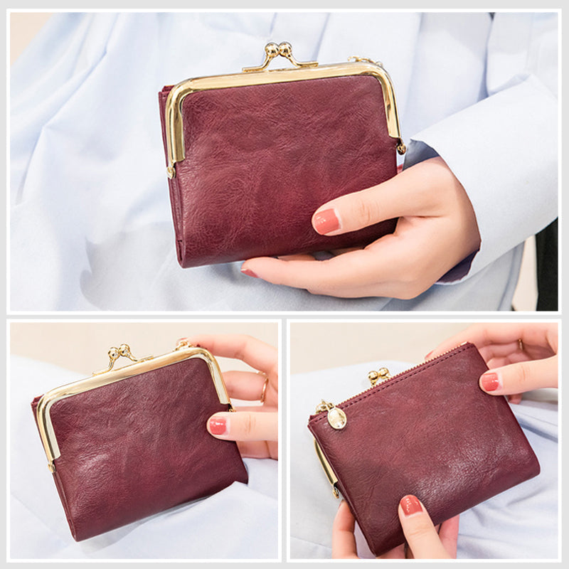 🔥HOT SALE 49% OFF🔥Mini Fashion Ladies Square Short Wallet