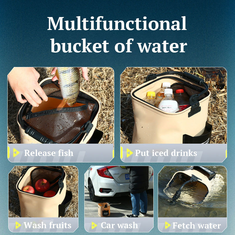 🔥BUY 2 GET 10% OFF💝Multifunctional Foldable Fish Bucket🐟