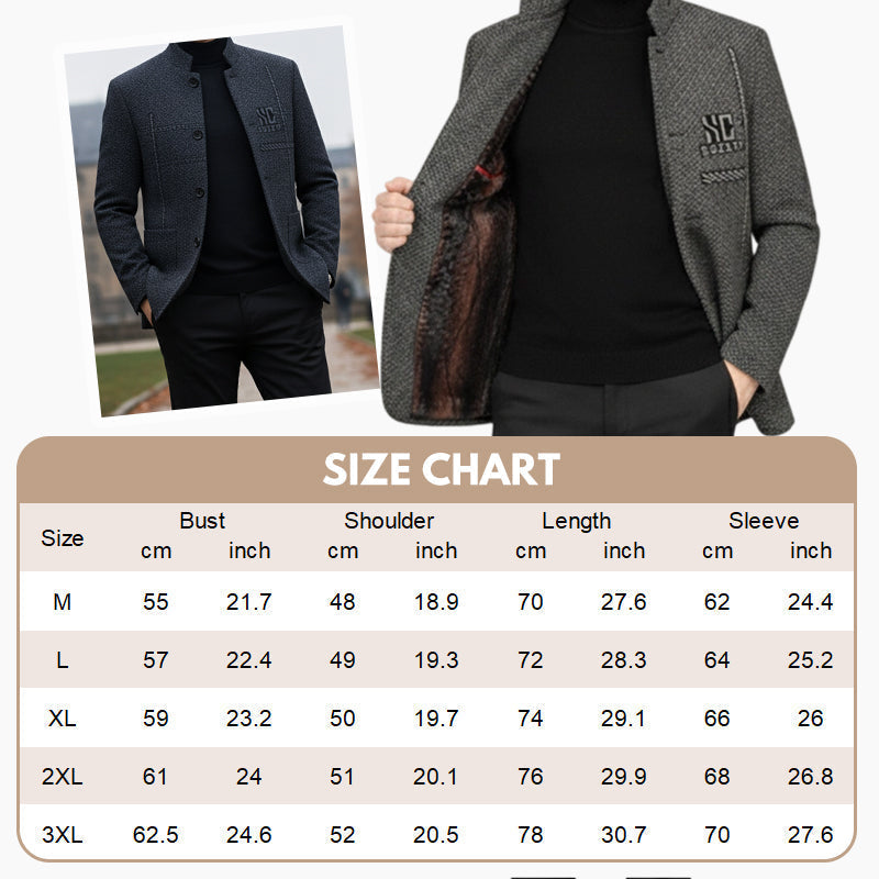 Men's Casual Warm Coat(Free shipping)