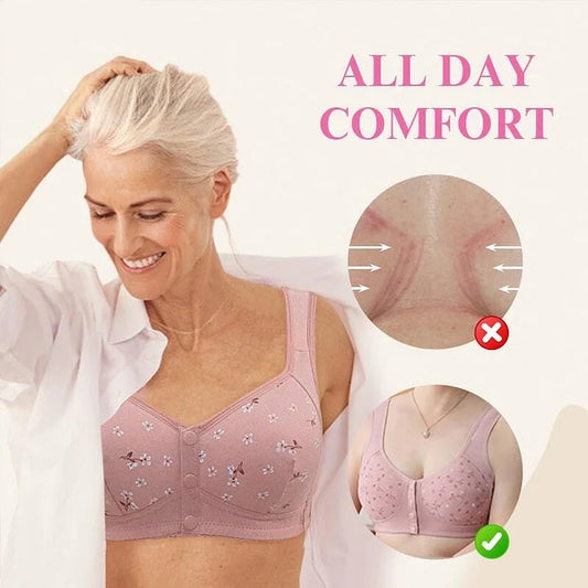 🔥80% OFF - Comfortable & Convenient Front Button Bra