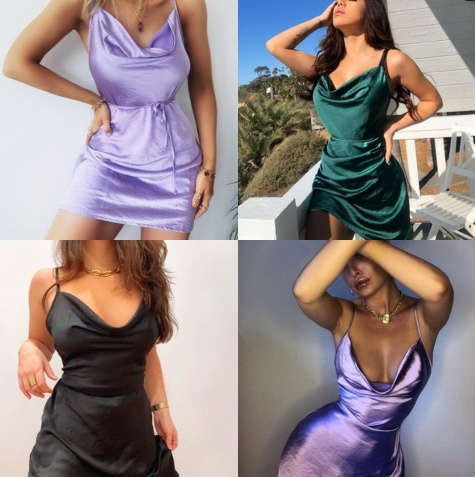 🔥Summer Hot Sale Now-49% OFF🔥💃SLIP DRESS IN SATIN