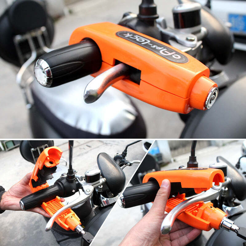 [HOT SALE!!!]CapsLock Effective Motorcycle Grip Lock Security