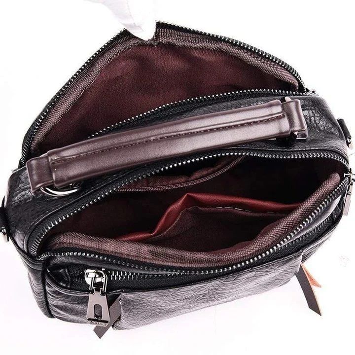 Multi Pockets Soft Leather Bag