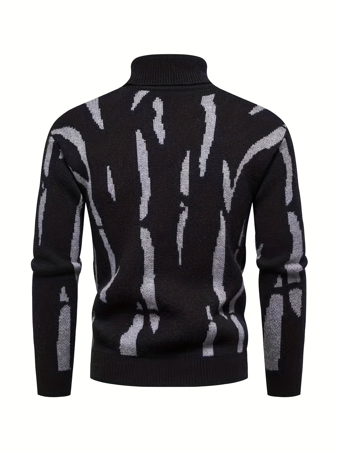 Trendy Men's Stretch Thermal Turtleneck Sweater - Stay Warm And Stylish All Winter